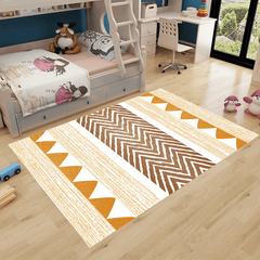 Modern Fluffy Faux Wool Area Rug Non-Slip Large Carpet for Living Room Bedroom