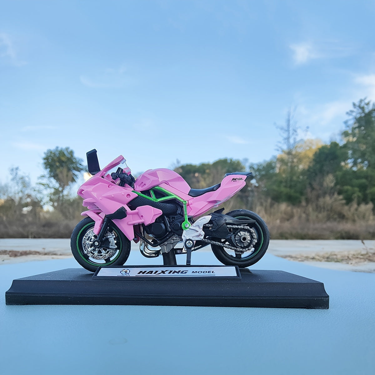 1pc Motorcycle Racing Model Home Window Decoration Gift
