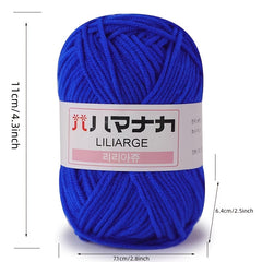25g Milk Yarn 4ply Knitting Wool Crochet Scarf Hat Yarn DIY
