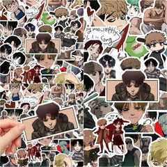 50pcs Anime Kill Tracking Series Stickers Waterproof DIY Creative Stickers