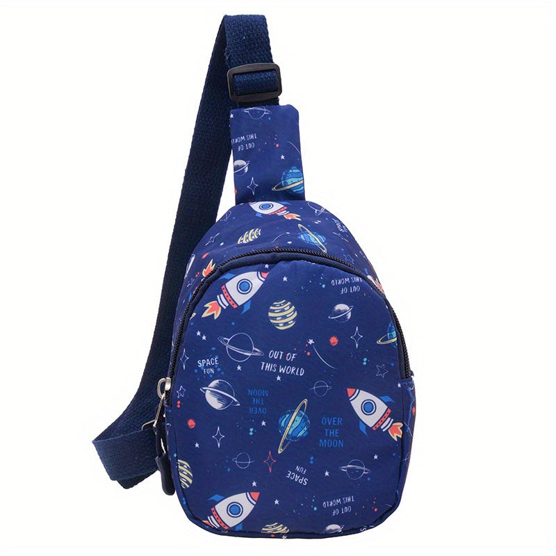 Kids Dino Rocket Waist Bag