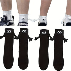 Couple Funny Socks with Magnetic Dolls - Unique Gift Idea for Couples