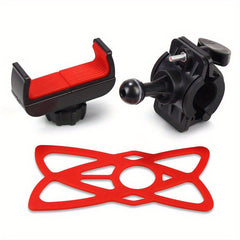 Universal 360 Rotating Silicone Bike Phone Holder