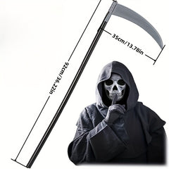 Halloween Reaper Scythe Plastic Weapon Decorative Props
