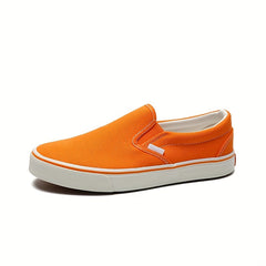 Men's Slip On Canvas Shoes Casual Outdoor Walking Shoes