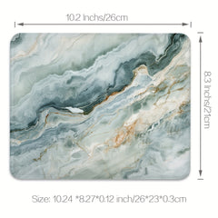 Marble Mouse Pad with Tranquil Veins