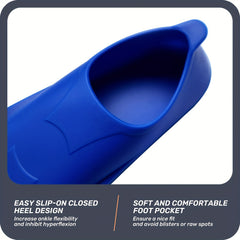Silicone Training Fins for Kids & Adults - Improve Your Swimming Skills