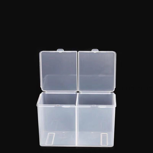 Transparent Nail Care Towel Storage Box
