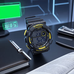 Boys' 8-14-18 Years Timer Alarm Luminous Sports Watch