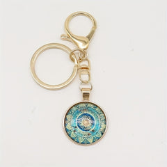 Artificial Diamond Crystal Keychain Charm Pendant Gift