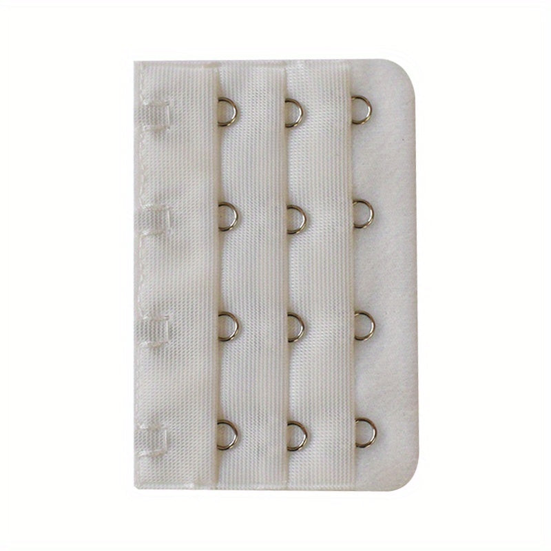 Bra Extension Buckle 3 Rows 4 Hook Bra Strap Extenders Women's Lingerie