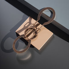 Metal Puzzle Toy Horse Shoe Lock Brain Teaser