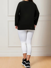 Sexy Blouse Solid Sequin Long Sleeve V Neck Stretch Shirt Top