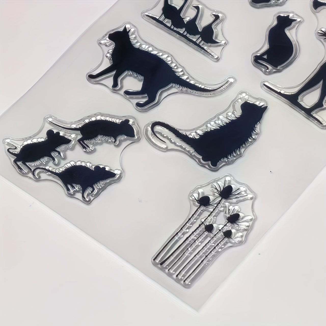 Transparent Seal Characters Animal Patterns Scrapbooking Card Making