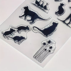 Transparent Seal Characters Animal Patterns Scrapbooking Card Making