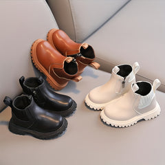 Boys' Lightweight Non Slip Boots with Zipper