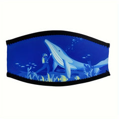 Neoprene Snorkeling Mask Strap w/ Padded Protection for Scuba Diving & Outdoor