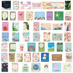 52pcs Inspirational Waterproof Vinyl Decals for Water Bottle Laptop