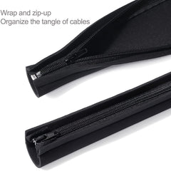4pcs Cable Organizer for Office Storage Sleeve Wire Organizer for TV