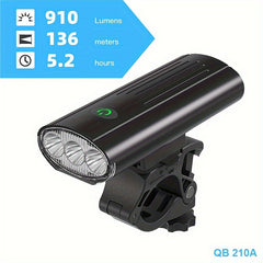 Bright Bicycle Headlight USB Charging