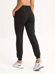 Elastic Waist Jogger Pants Loose Fit Fitness Running Trouser
