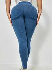 Seamless Knitted Tight Sports Leggings for Yoga Running