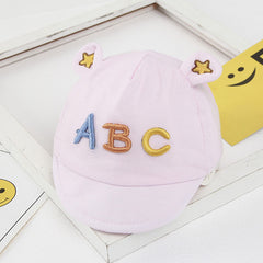 Kids Letter Print Cartoon Baseball Cap Sweet Duck Tail Hat