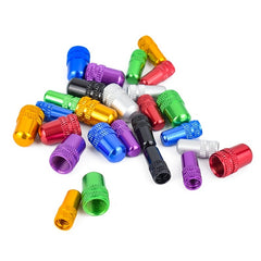 4pcs Aluminum Alloy Bike Valve Covers Dust Dirt Protection