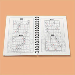 Sudoku Book for Adults Mental Challenge Focus & Relaxation Gift