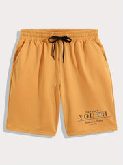 Men's Stretch Loose Fit Cotton Shorts for Summer