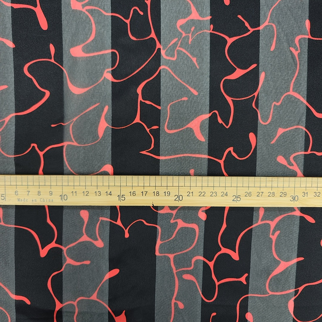1yd Comfortable Breathable Chiffon Fabric DIY Clothing Pants Dress Fabric
