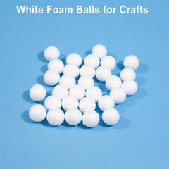 30pcs 0.8inch Foam Craft Balls for Arts & Ornaments Polystyrene Round Balls
