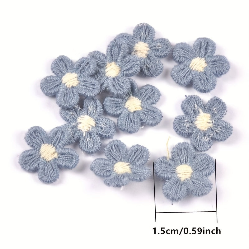 20pcs Mixed Lace Flowers Sewing DIY Wedding Home Decoration Jute Ribbon