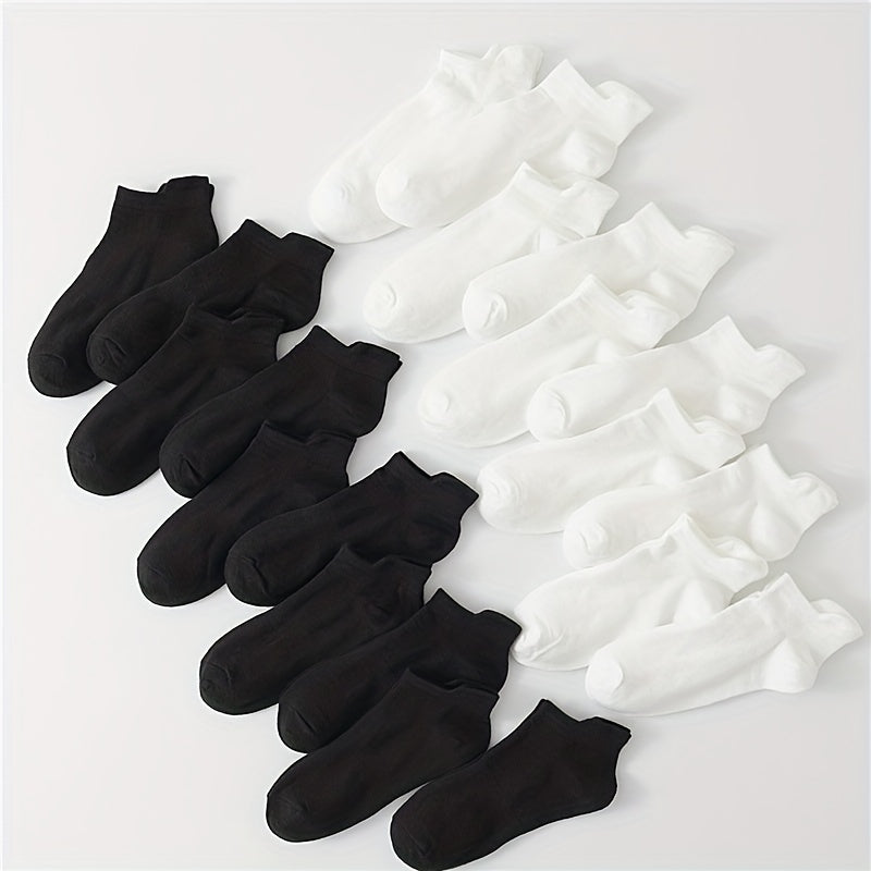 20 Pairs Lightweight Low Cut Sports Socks Women's Stockings