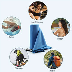 Quick Drying Sports Towel 80 Swimming Gym Fitness Camping Running Beach Towels