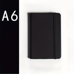 A6 Business Strap Student Notebook Accounting Book