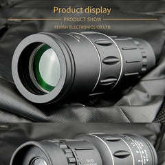 High Definition Monocular Telescope - Compact Portable Birding Travel Gear