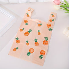 20pcs Portable Plastic Bag Shopping Net Food Packaging