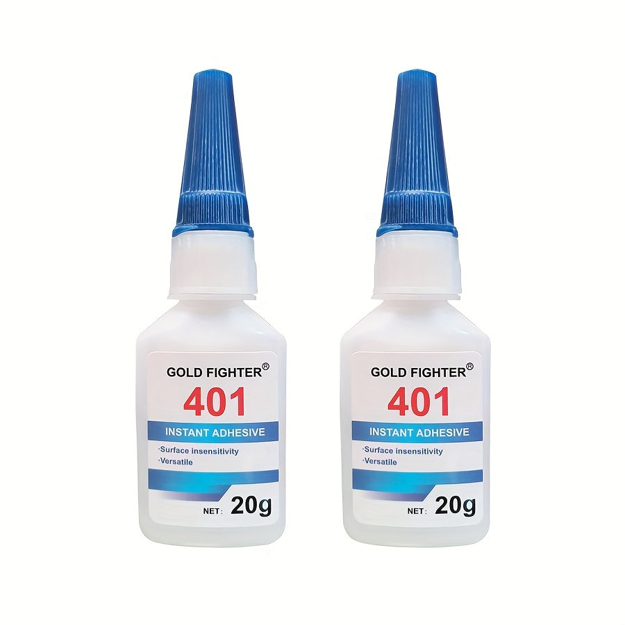 Strong Adhesive 401 Quick Dry Glue For Metal Plastic Wood Rubber