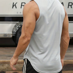 Men's Sleeveless Outdoor Tank Top Breathable Loose Fit