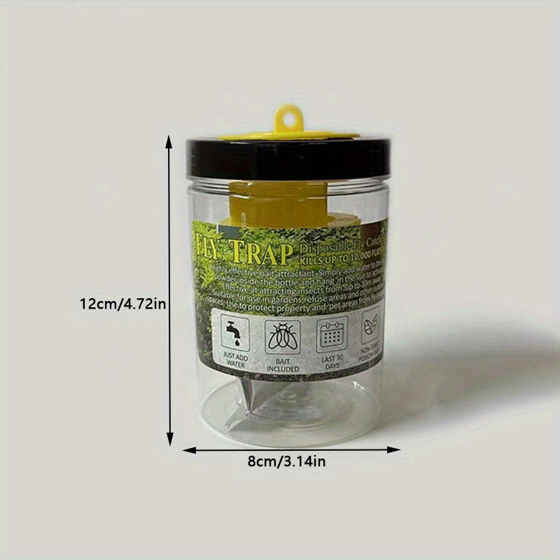 Reusable Outdoor Fly Traps Hanging Fly Catcher Non Toxic Fly Repellent