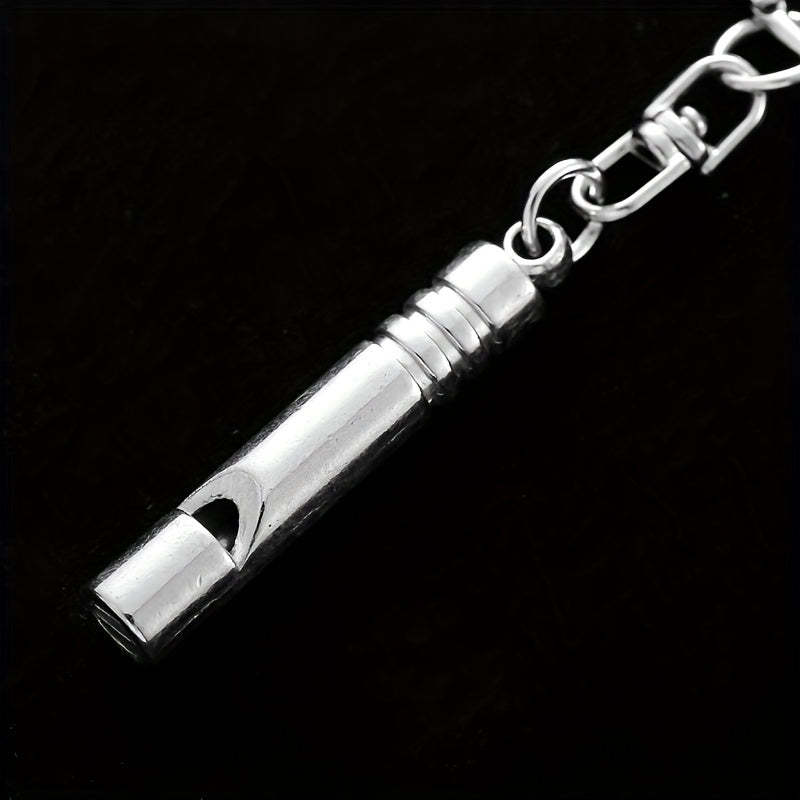 Survival Whistle Keychain Portable Life saving Whistle Car Key Chain