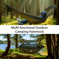 3-in-1 Hammock With Mosquito Net & Sun Shelter Waterproof Double Sleeping Campin