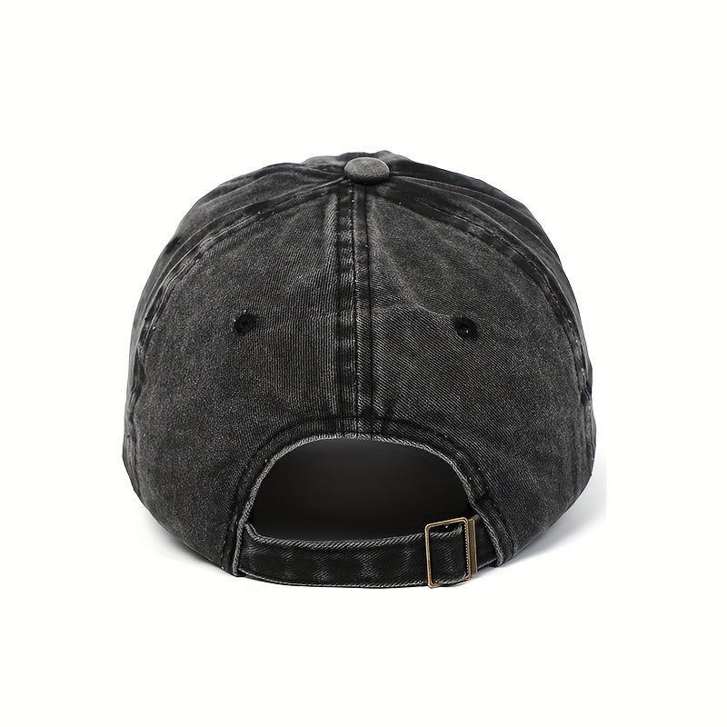 Cat Mom Baseball Cap Cotton Distressed Dad Hat for Women