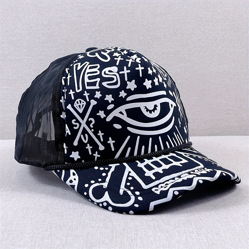 Hip Hop Graffiti Baseball Cap Anime Dad Hat