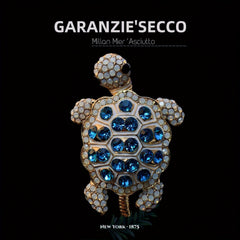 Sea Turtle Brooch Pin Crystal for Girls Marine Animals Cute Lapel Pin