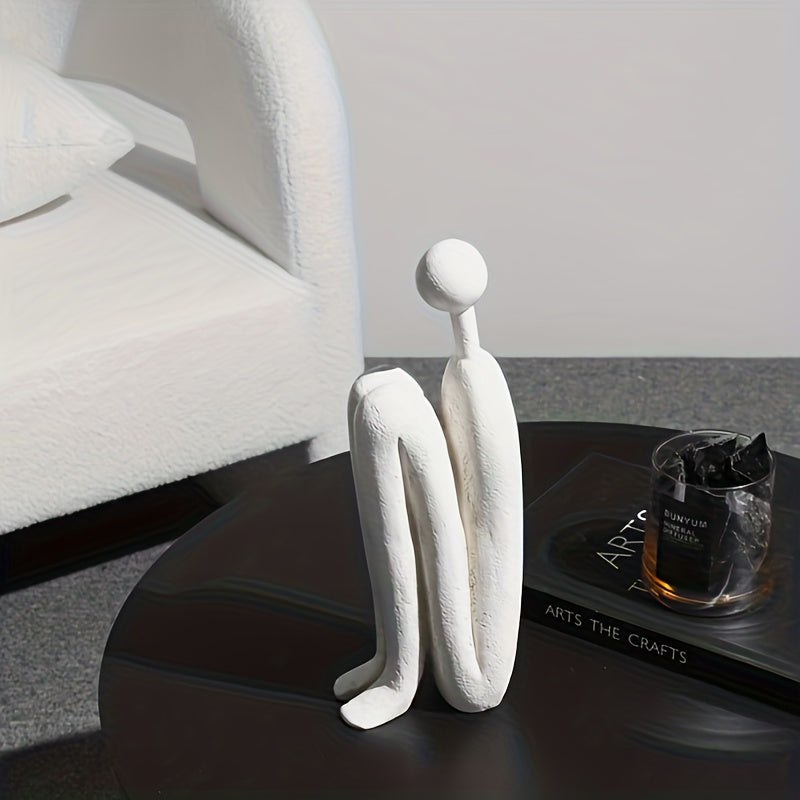Minimalist Study Bookshelf Abstract Figure Ornaments