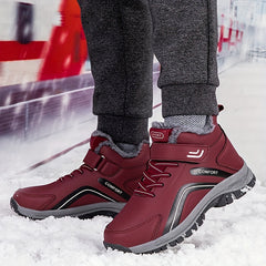 Women's Waterproof Snow Boots Non-slip Winter Outdoor Hiking Shoes