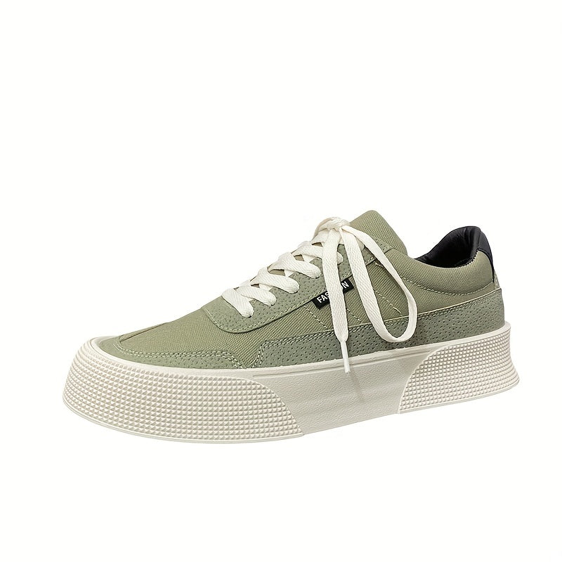 Men's Outdoor Lace-up Platform Skate Shoes Sneakers