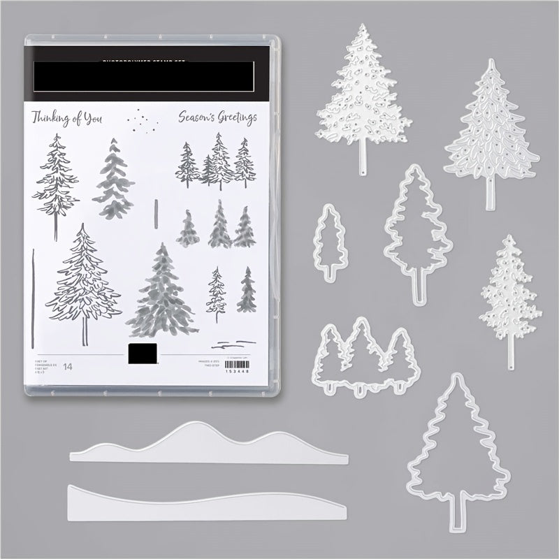 1pc Trees Metal Cutting Dies/Stamps for Card Decoration Scrapbooking Craft